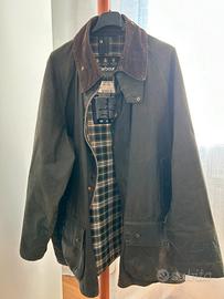 Barbour Beaufort verde, cerato