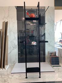 ACCESSORIO BAGNO NERO OPACO