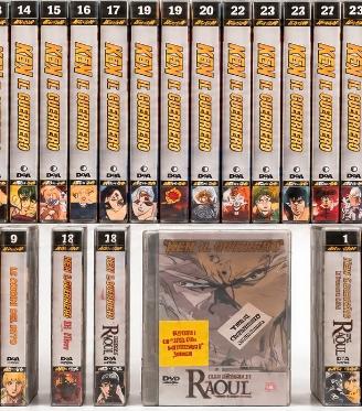Ken il Guerriero DVD DeAgostoni Collez. Complet