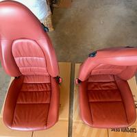 Porsche 996  4S sedili rosso boxster soft look