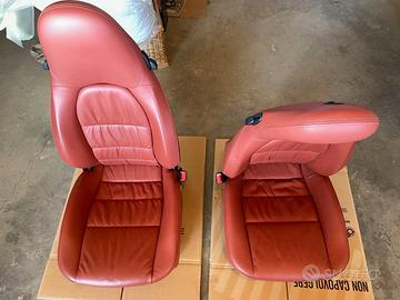 Porsche 996  4S sedili rosso boxster soft look