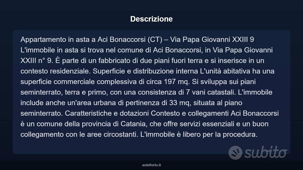 Appartamento – Aci Bonaccorsi, Catania - Vista 4