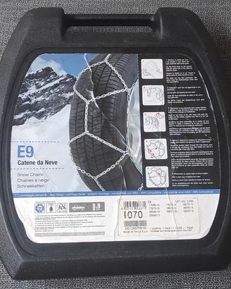Catene da neve E9 Gruppo 070 (Thule) 9mm