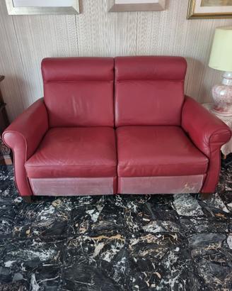 Divani & Divani in pelle Bordeaux