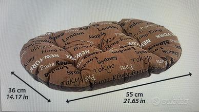 Cuscino per cane e gatto imbottito