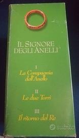 Libro Tolkien signore degli anelli Rusconi verde
