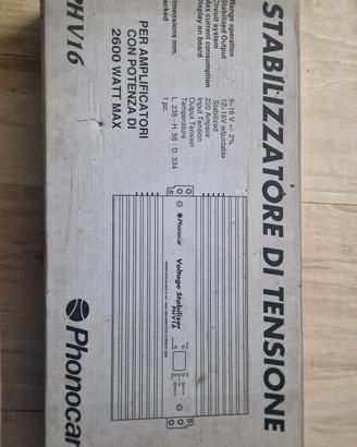 stabilizzatore di tensione phonocar phv16