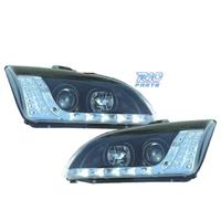 FARI FORD FOCUS 04-08 LUCE DIURNA + FRECCIA LED SF