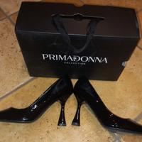 Décolleté nuove nere 36 tacco a rocchetto 