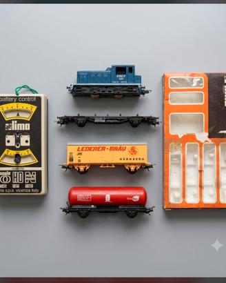 Trenino Vintage Lima 1976 Funzionante scala HO