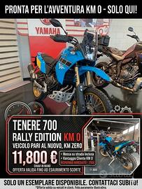 Yamaha Ténéré 700 RALLY - 2025 KM ZERO