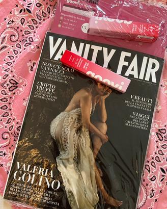Rivista Vanity Fair Agosto + 2 Goovi tinted lip