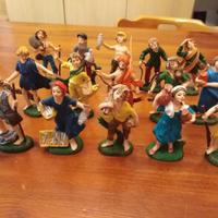 Personaggi Presepe cm. 10 lotto di 15 pezzi