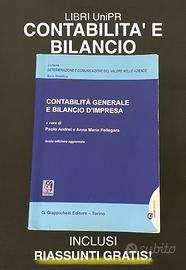 libro CONTABILITÀ + RIASSUNTI GRATIS