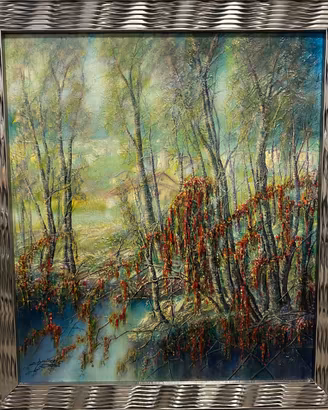 Olio su tela Camozzi con autentica