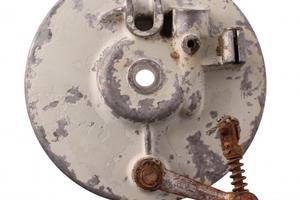 Piatto portaceppi freno anteriore per Lambretta LI