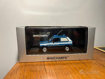 Minichamps Fiat Panda Polizia 1/43