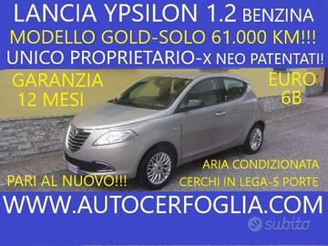 LANCIA Ypsilon 1.2 8v Gold -SOLO 61.000 KM ORIGI