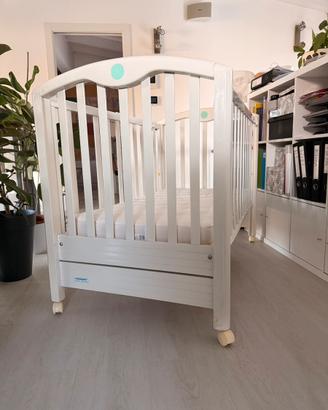 Lettino e materasso 70x130