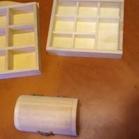 Oggetti in balsa per decoupage