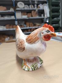 Gallina in ceramica di Caltagirone 