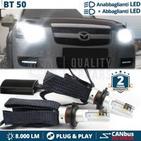 Kit Luci LED per Fari MAZDA BT-50 H4 CANbus 6500K