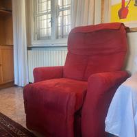 Poltrona massaggiatrice reclinabile