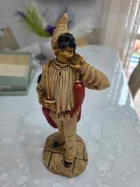 Statuetta pulcinella portafortuna