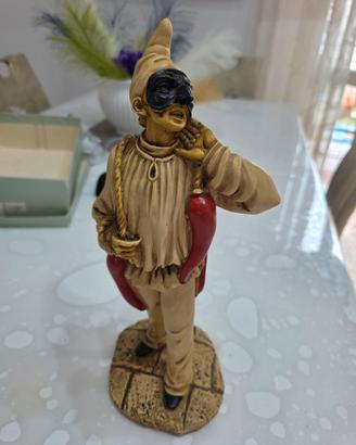 Statuetta pulcinella portafortuna