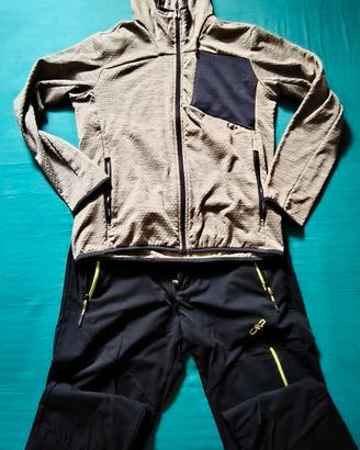 Outfit abbigliamento trekking completo
