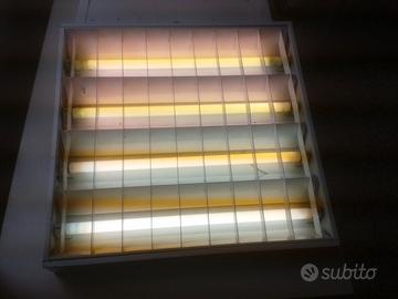 Plafoniera quadrata per controsoffitto 60 x 60