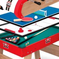 4in1Smoby Biliardino,hockey,biliardo,pingpong