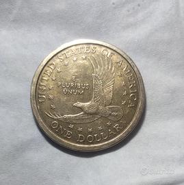 Monete One dolar e Quarter dolar