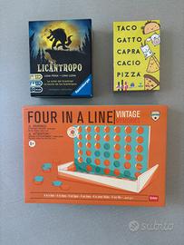 Set 3 giochi in scatola