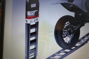 Rampa carico moto