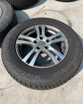 X4 Gomme Viking 215/70 R16 100 H cerchioni Mak