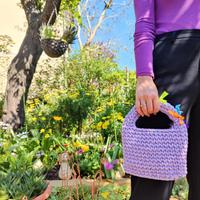 Borsa Crochet Viola