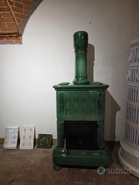 stufa in ceramica di Castellamonte 