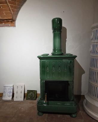 stufa in ceramica di Castellamonte 