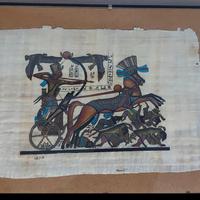 PAPIRO EGIZIANO DIPINTO A MANO