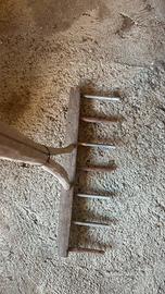 rastrello in legno