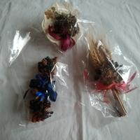 Spighe portafortuna e ghirlanda decorativa 