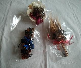 Spighe portafortuna e ghirlanda decorativa 