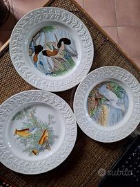 PIATTI DI JOHN JAMES AUDUBON PER AMANTI UCCELLI