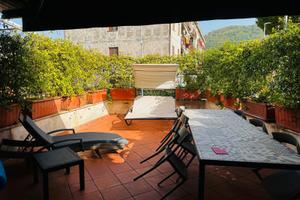 Soluzione su piu' livelli con terrazzi