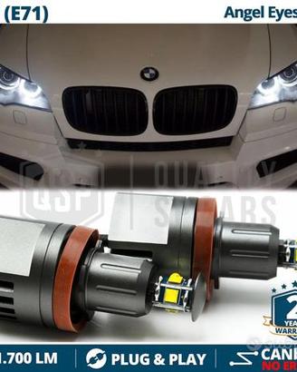 ANGEL EYES LED BMW X6 E71 Luci Posizione Bianche