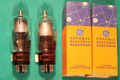 Valvole per radio 6K7 G GENERAL ELECTRIC 