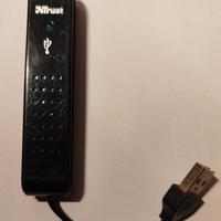 Sdoppiatore USB Trust  4 Porte