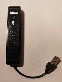 Sdoppiatore USB Trust  4 Porte