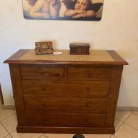 Comò + comodini in arte povera